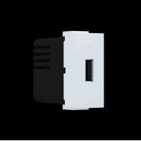 ПРИКЛУЧНИЦА USB 1М 1*USB БЕЛА МОДУС 412820