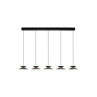 9416952 Висечка светилка MORFI црна/златна LED 25 Nova Luce