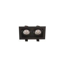 9430552 Вградна светилка CEDI црна LED GU10 Nova Luce