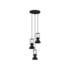 9624101 Висечка светилка RUVI метална црна LED E14 Nova Luce