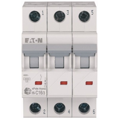 АВТОМАТСКИ ОСИГУРУВАЧ C16/3 16А 3П HN/HN-HX MCB 194891 ЕАТОН