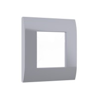 РАМКА 2М АЛ. СРЕБРЕНА МОДУС 433019