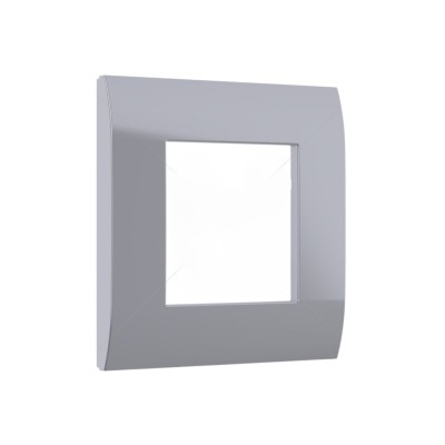 РАМКА 2М АЛ. СРЕБРЕНА МОДУС 433019