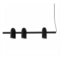 52059 Висечка светилка ECLIPSE LED 6x7W 3000K Црна Luxen