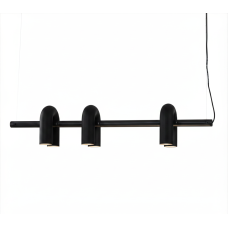 52059 Висечка светилка ECLIPSE LED 6x7W 3000K Црна Luxen