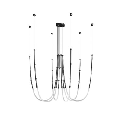 52040 Висечка светилка ROBIK LED 6x18W Luxen 