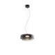 52095 Висечка светилка SOMA LED 12W 3000K Сивo Стакло LUXEN