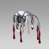 14018 SALYX 2xG4/20W Chrome/Red Ѕидна светилка