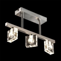 1555 INUA 3xG9/40W,NICKEL SATIN Таванска светилка
