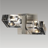 1556 INUA 2XG9/40W,NICKEL SATIN Ѕидна светилка