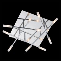 17100 PASSADENA FLAT 10xG4 20W,Chrome Таванска светилка