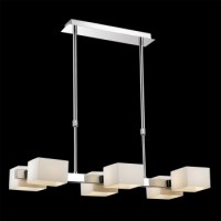 18055 TETRA 6xG9/40W,Chrome/white Висечка светилка