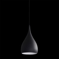 18081  PRATTO 1XE27/40W,MATT BLACK Висечка светилка