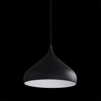 18084  MOKKA 1XE27/40W/MATT BLACK Висечка светилка