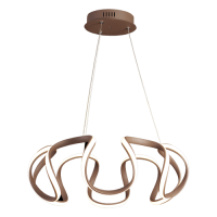 18201 ПАСО ЛЕД/38W,3000К,КАФЕАВО/БЕЛО висечка светилка