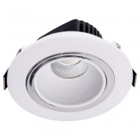 27302 DOWNLIGHT LED/5W,4000K,CHROME/WHITE вградна светилка