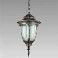 39014 PORTO 1xE27/60W Black/Gold Висечка парк,светилка