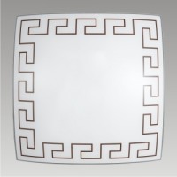 45039F DELTA 1xE27/60W,D300 Glass плафонска светилка