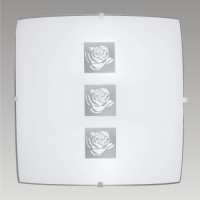 45041F DELTA 1xE27/60w D300 Glass Плафонска светилка