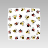 45059 K BIBI 1XE27/60W,300X300,LADYBIRD плафонска светилка