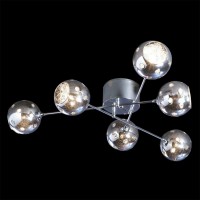 46035 CRONOS/ECO HALOGEN SAVER 6XG9/42(60W) CHROM Таванска светилка