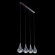 46040 ATREIDES/ECO Halogen Saver 4xG4/35W,Chrome Висечка светилка