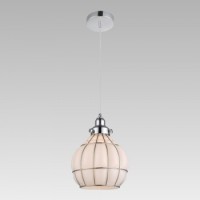 46083 PERUGIA 1XE27/60W,D200,CH.OPAL висечка светилка