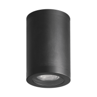 48325 МОПТИ ГУ10/7Њ ЛЕД ИП54 ЦРНО Таванска светилка