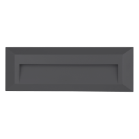 48327 Ѕидна светилка RADIX LED 2.7W IP65 темно сива Luxera