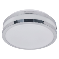 49008 Таванска светилка NORD 2xE27/60W,CHROME d285 IP44 Luxera
