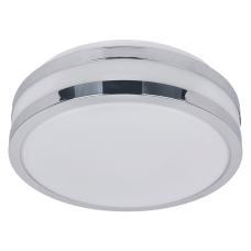 49008 Таванска светилка NORD 2xE27/60W,CHROME d285 IP44 Luxera