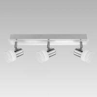 49022 MONK 3xG9/33W, CHROME-BR,ALUMINIUM/WHITE Таванска светилка