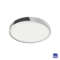 49025 LENYS LED/12W,4000K,IP44,хром/бела таванска светилка