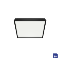 49046 ЛЕНИС ЛЕД ПЛАФОНСКА СВЕТИЛКА 6W 4000К ЦРНА КОЦКА