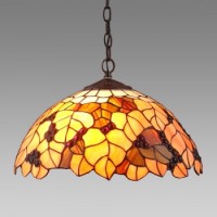 59 TIFFANY 2xE27/60W Pendant висечка светилка