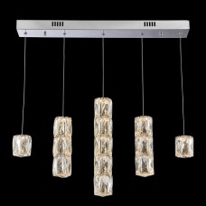 62403 POLAR LED/39W,3000K,ST.STEEL/CRYSTAL Висечка светилка