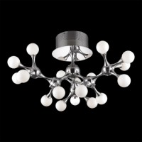 64019 ATOMS 18xG4/20W,Chrome Таванска светилка