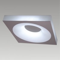 64200 FORMICA 1xT5 CIRCLE/40W,400x400,SILVER Плафонска светилка