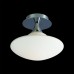 64301 DIAMO 1xE14/40W Opall glass Chrome плафонска светилка