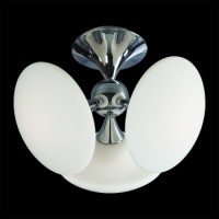 64302 DIAMO 3xE14/40W,Opal Glass Chrome Таванска светилка