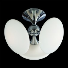 64302 DIAMO 3xE14/40W,Opal Glass Chrome Таванска светилка