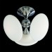 64302 DIAMO 3xE14/40W,Opal Glass Chrome Таванска светилка