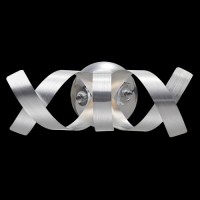 64345 RIBBON 1XG9/33W CHROME/ALL Ѕидна светилка