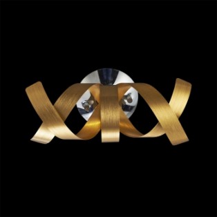 64346  RIBBON 1XG9/33W,CHROME GOLD Ѕидна светилка
