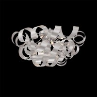 64351 RIBBON 6XG9/33W/CHROME/ALL Таванска светилка