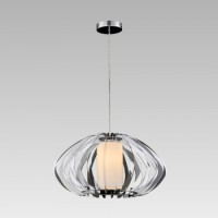 64368  SENZA 1XE27/60W,CH./WHITE висечка светилка