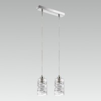 65012 KNITT 2XG9/33W,CHROME/SILVER Висечка светилка