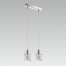 65012 KNITT 2XG9/33W,CHROME/SILVER Висечка светилка