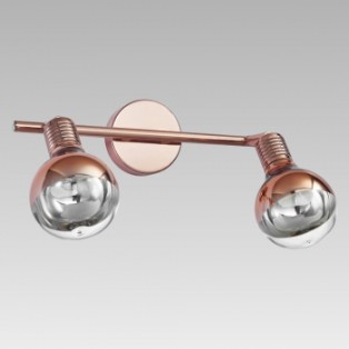 65029 CUPERTINO 2xG9/33W, COPPER/CLEAR Ѕидна светилка