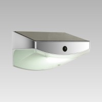 65250 TARDIS 3xLED/0,5W, SOLAR,IP44, SILVER Надворешна ѕидна светилка